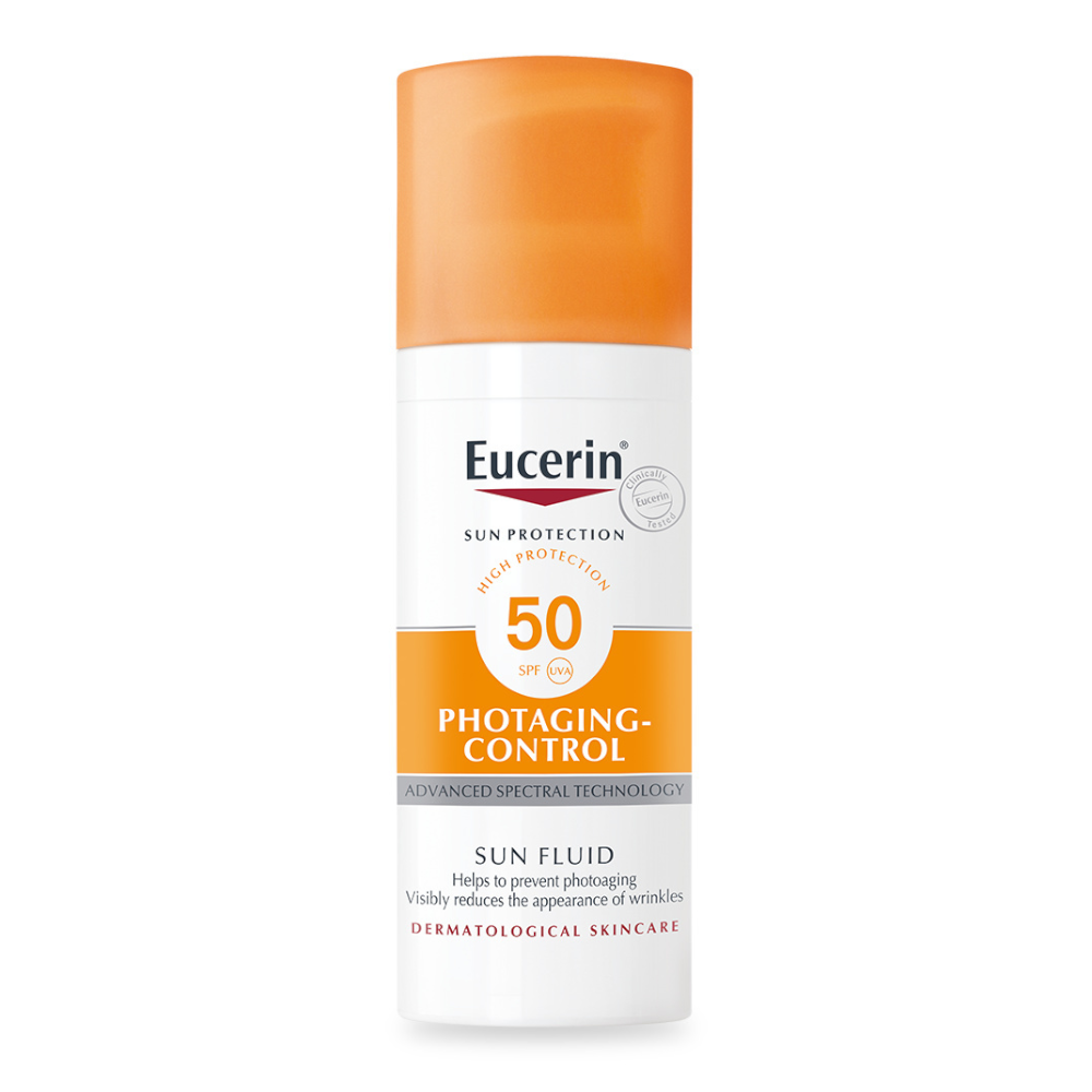 Eucerin Sun Fluid Photoaging Control SPF50 50ml - Medaid - Lebanon