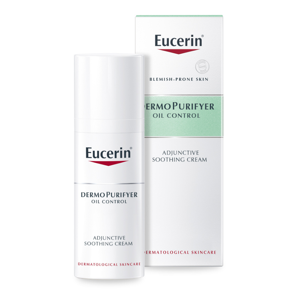 Eucerin DermoPurifyer Acne-Prone Skin Adjunctive Soothing Cream - Medaid - Lebanon