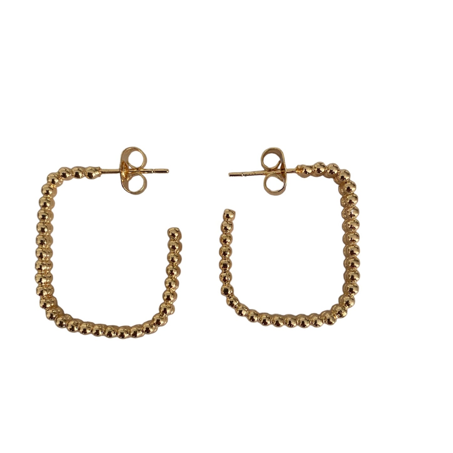 Square link earrings accessory #4036 - Medaid