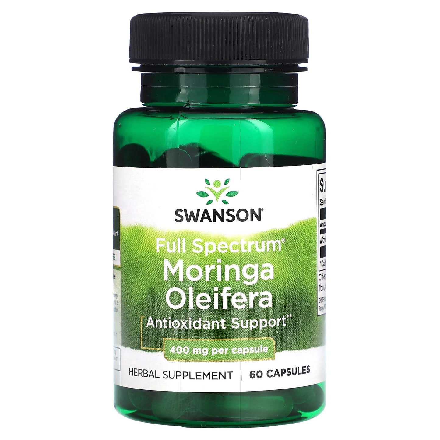 Swanson, Full Spectrum Moringa Oleifera, 400 mg, 60 Capsules - Medaid