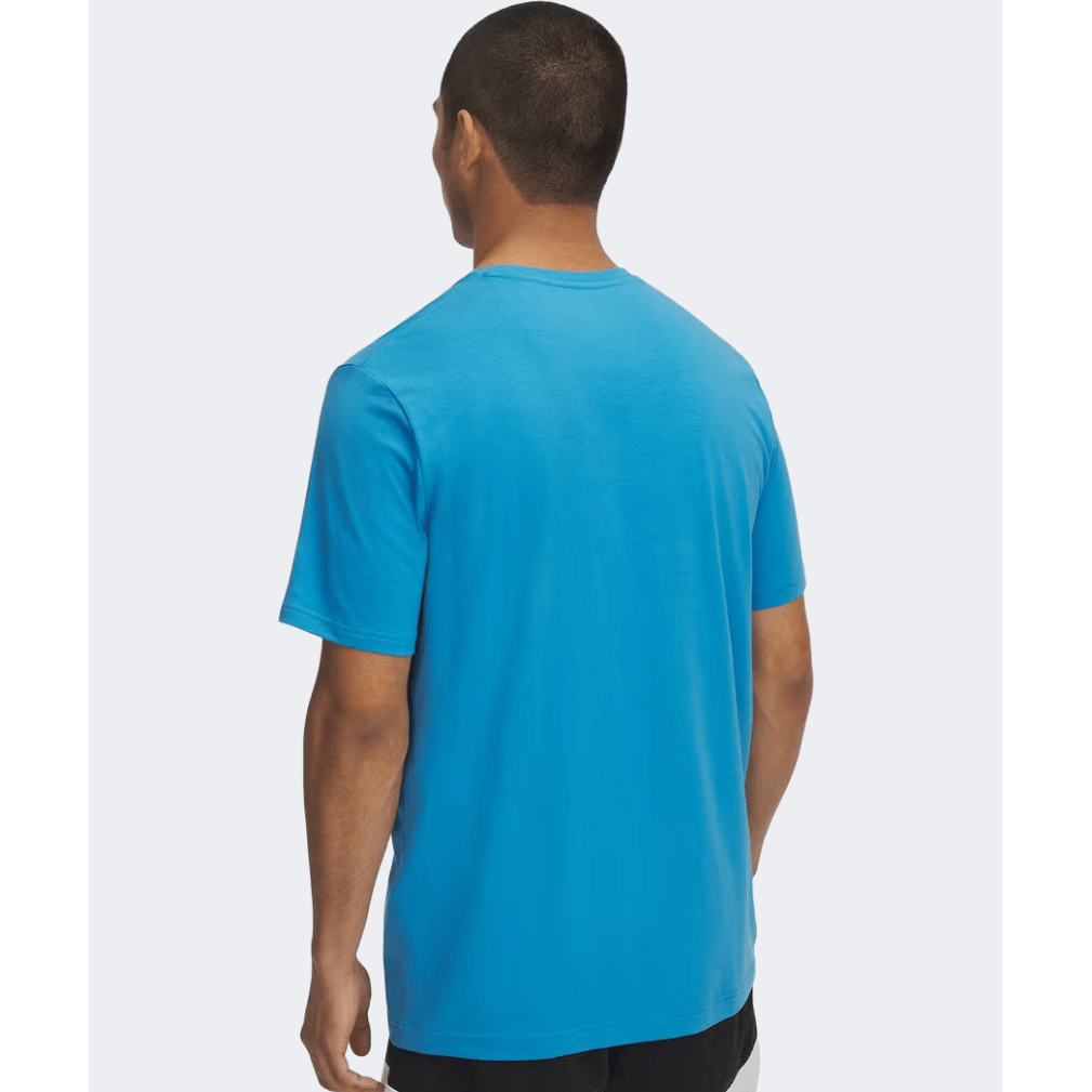 Under Armour 60/40S Hoops Net Men Basketball T-Shirt Ether Blue/White - Medaid