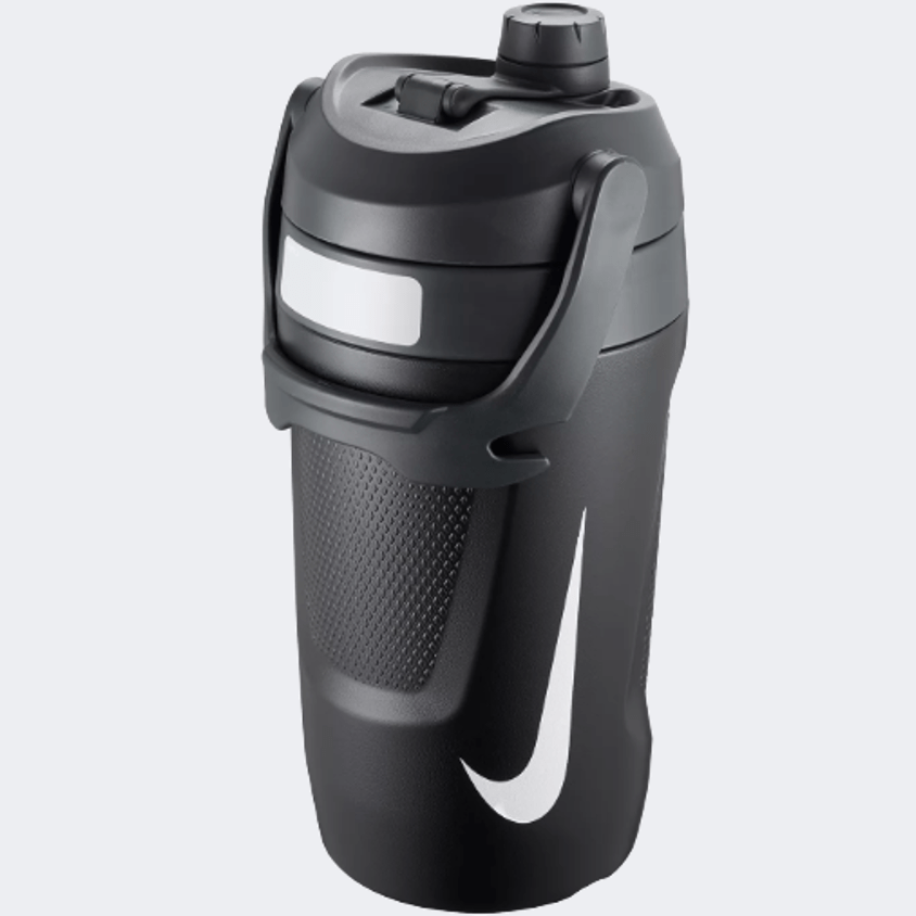 Nike Fuel Jug 64 Oz Unisex Training Bottle Chug Black - Medaid