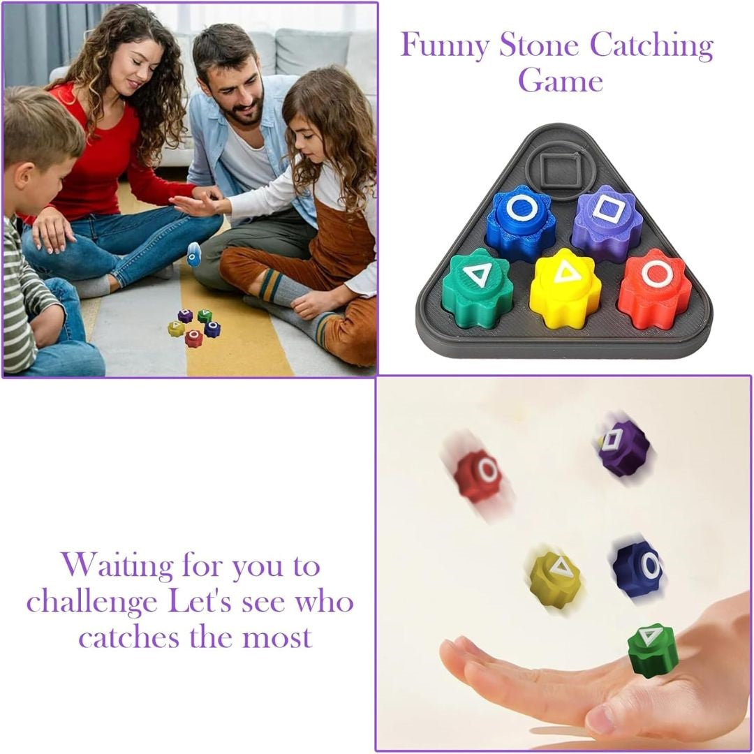 XO Triangle Fidget Gonggi Game - Medaid International