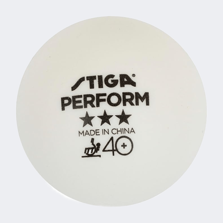 Stiga Perform Tabl-Tenni Ball White - Medaid International