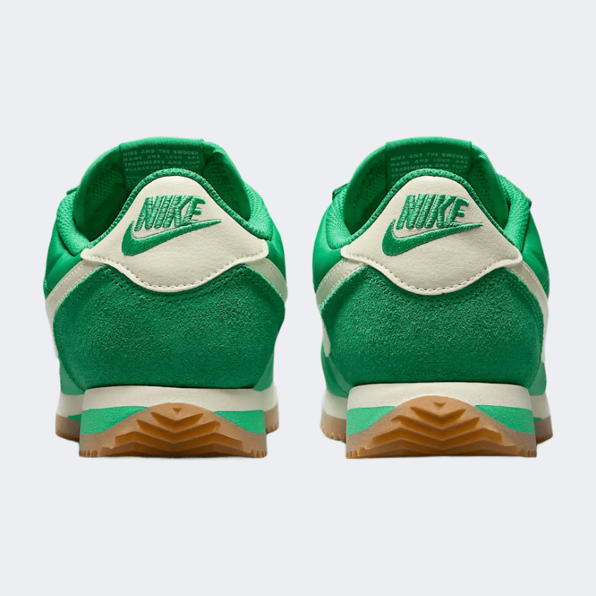 Nike Cortez Textile Women Lifestyle Shoes Green - Medaid