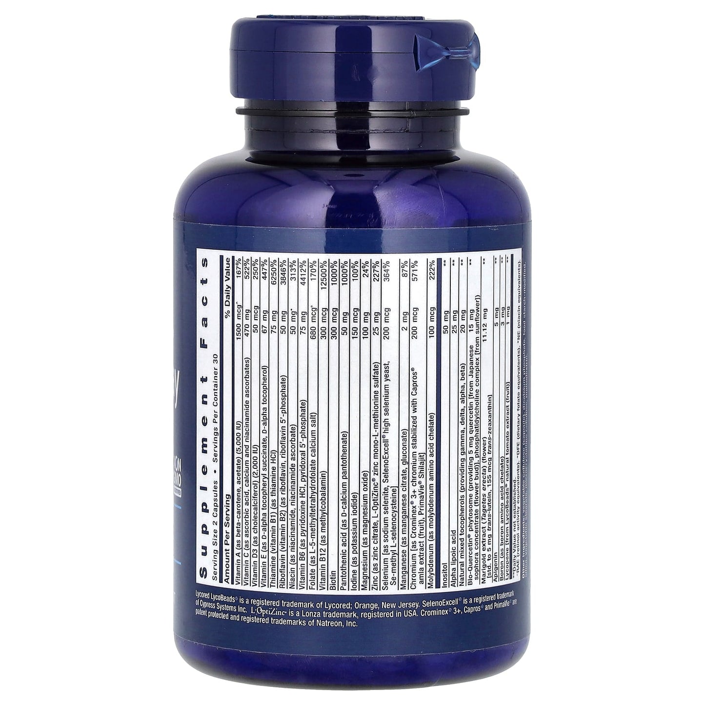 Life Extension, Two-Per-Day Multivitamin, 60 Capsules - Medaid