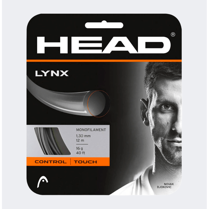 Head Lynx 16 Tennis Strings Anthracite - Medaid