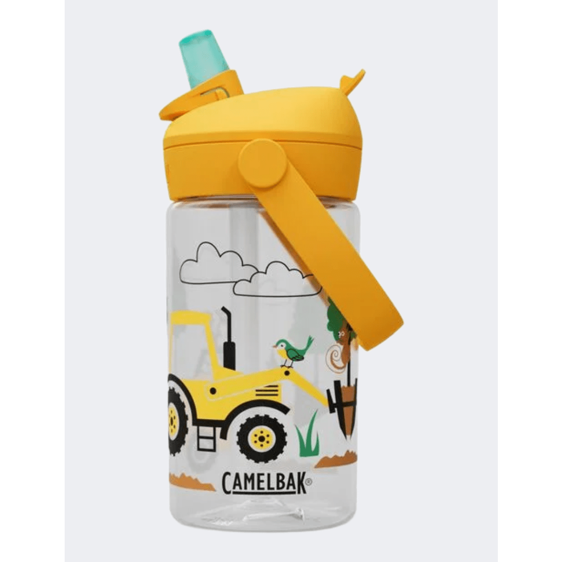 Camelbak Thrive Flip Straw 14 Oz Kids Lifestyle Bottle Tractors And Trees - Medaid International