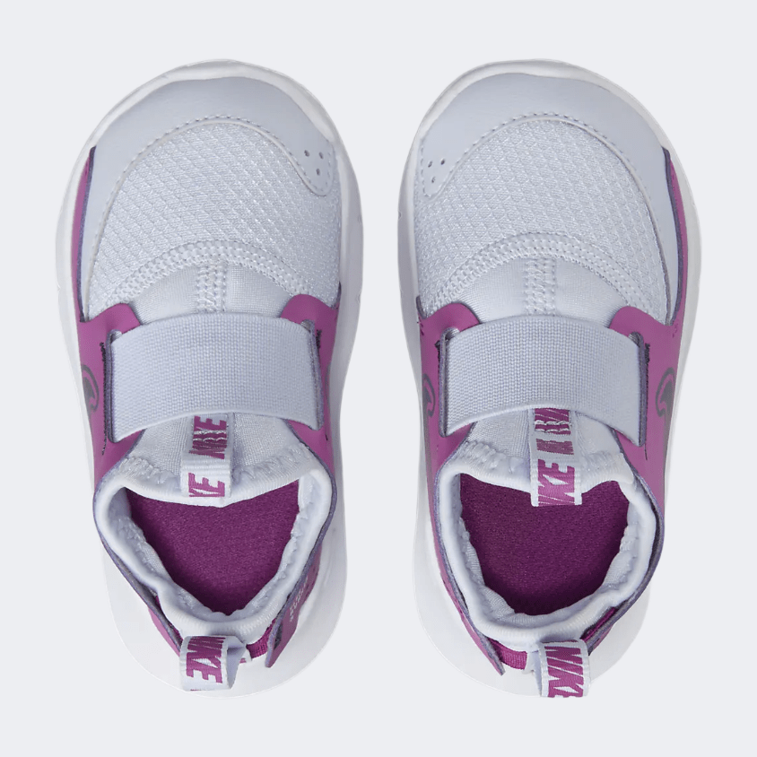 Nike Flex Infant Boys Running Shoes Grey/Fuchsia - Medaid