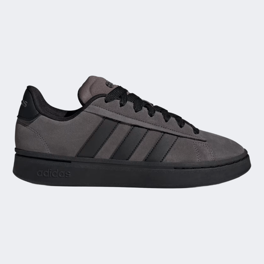 Adidas Grand Court Alpha 0 Men Sportswear Shoes Charcoal/Black - Medaid