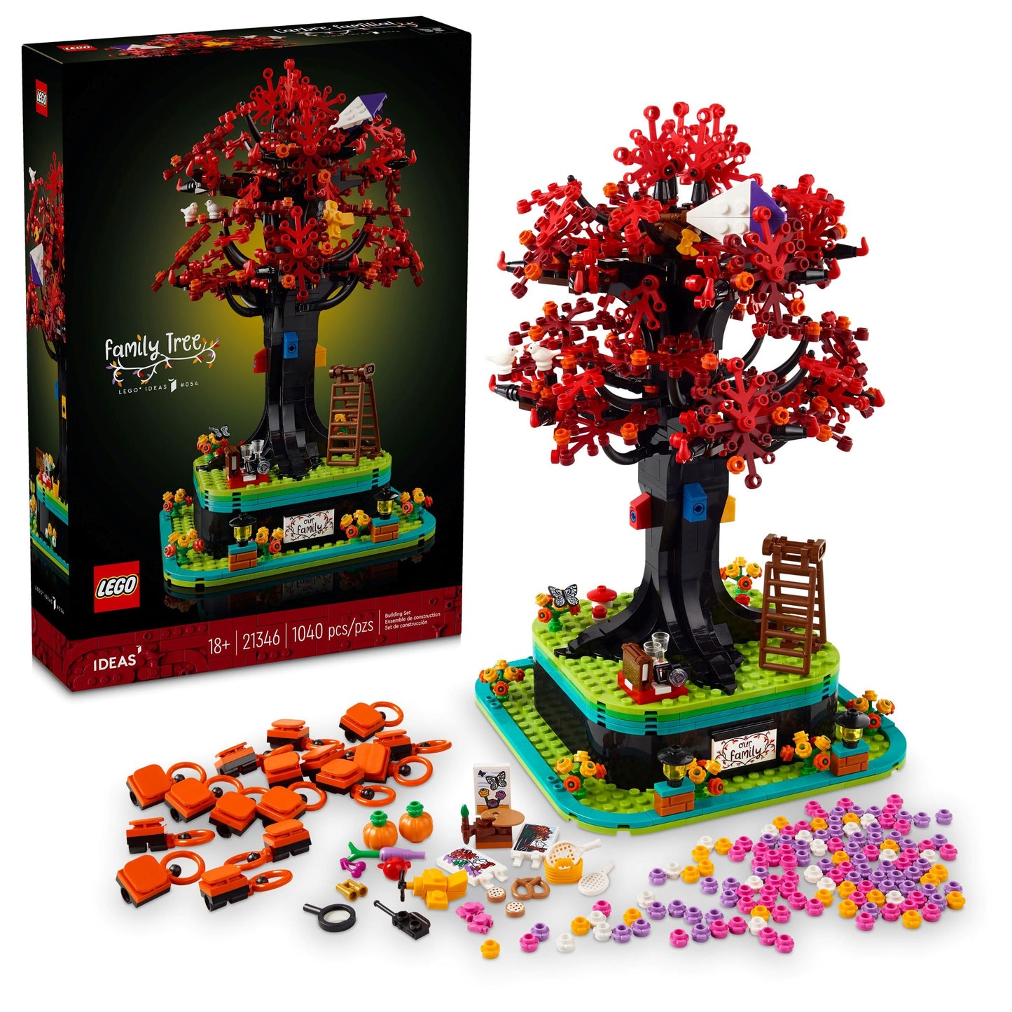 Lego Icons, Family Tree, 1040 pcs - Medaid International
