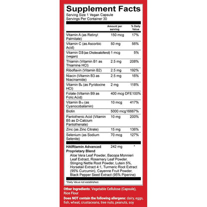 Hairtamin Advanced Formula - Medaid