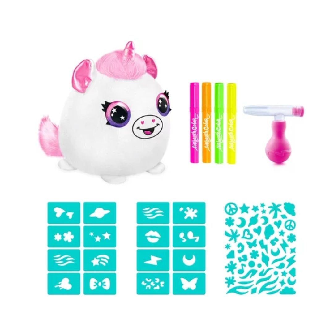 Airbrush Plush Squishy Plush Neon - Medaid International