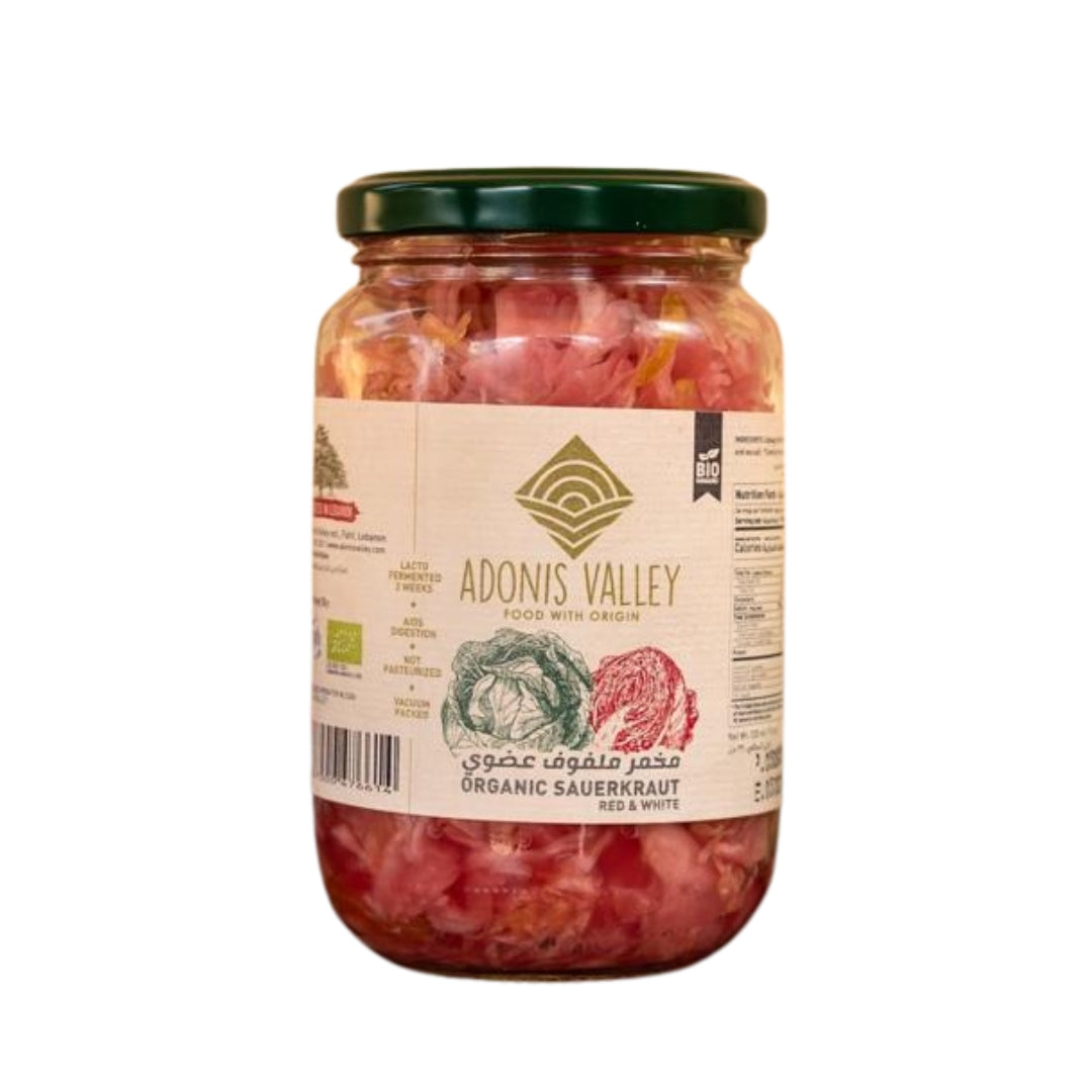 Organic Red & White Sauerkraut