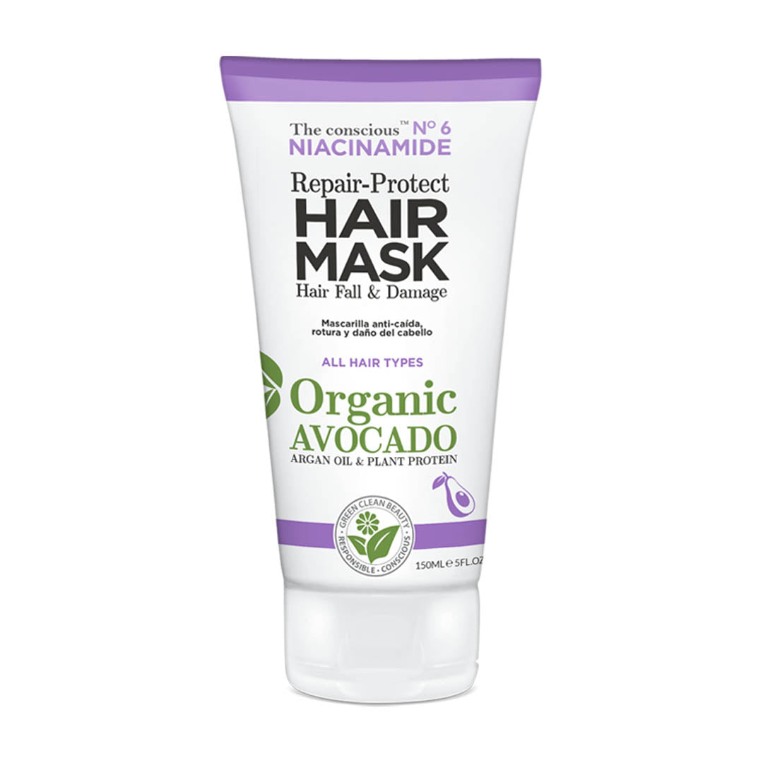 The Conscious Niacinamide Repair-Protect Hair Mask - Medaid