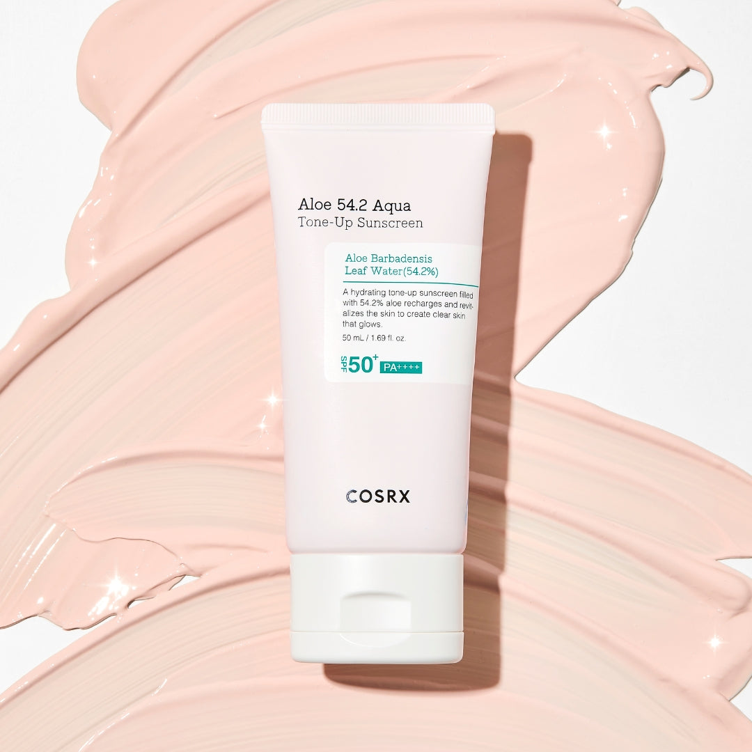 Aloe 54.2 Aqua Tone-up Sunscreen SPF 50+ PA++++ - Medaid - Lebanon
