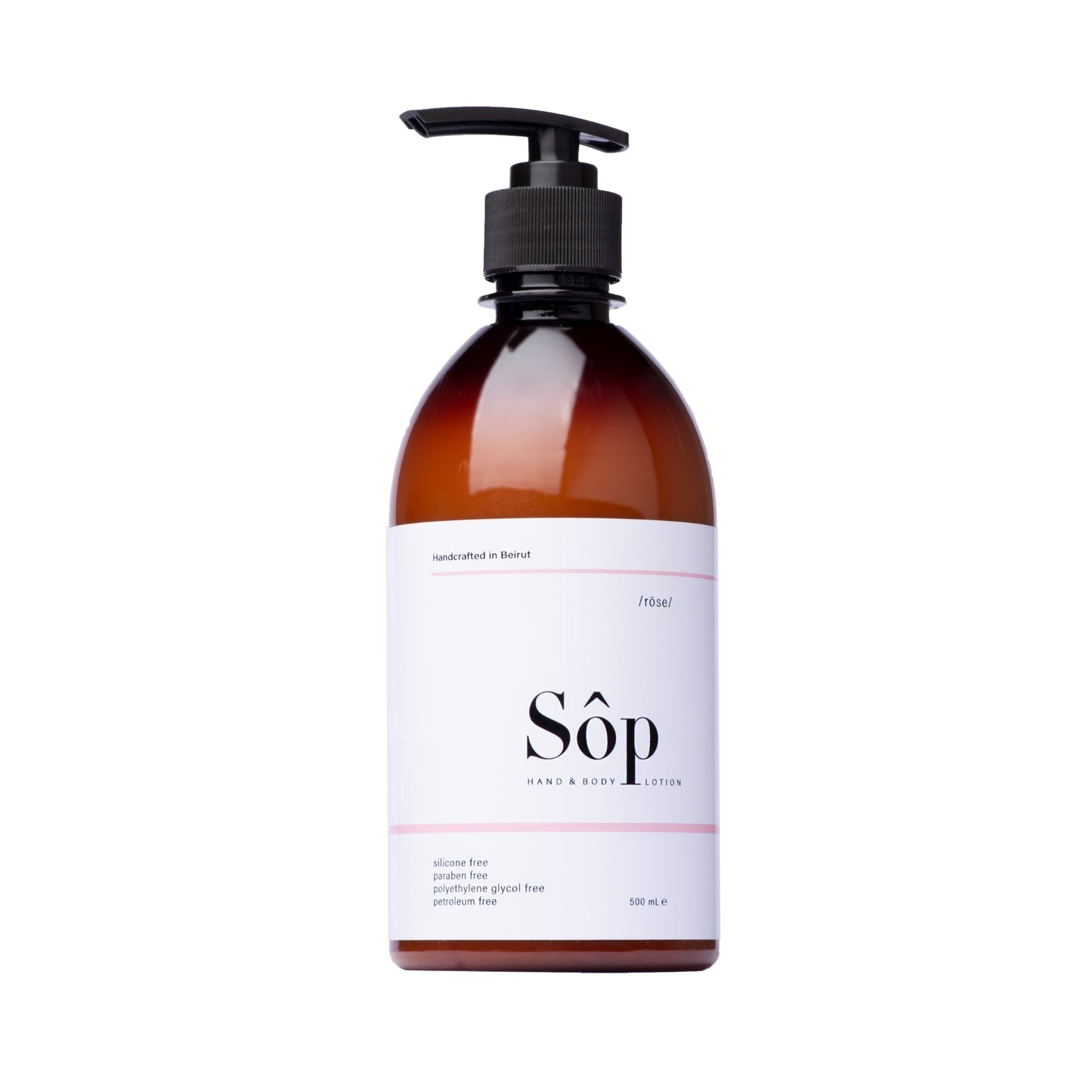 Sôp Natural Hand & Body Lotion Rose - Medaid
