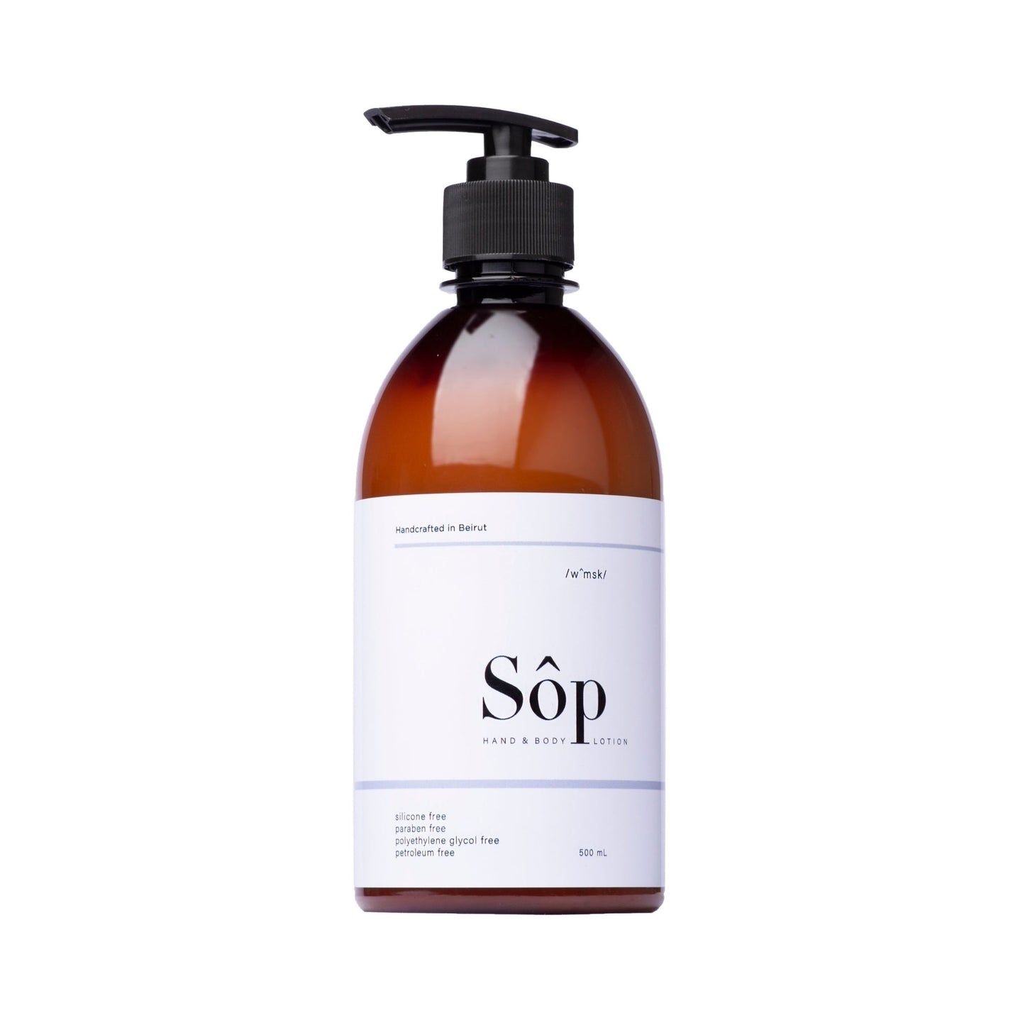 Sôp Natural Hand & Body Lotion White Musk - Medaid