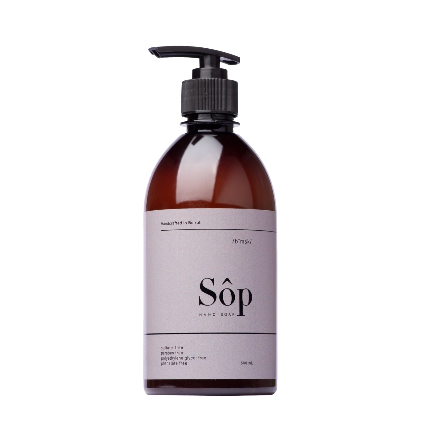 Sôp Natural Liquid Soap Black Musk - Medaid