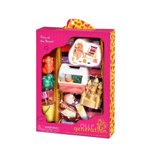 Our Generation Day At The Beach Accessories Set - Medaid International