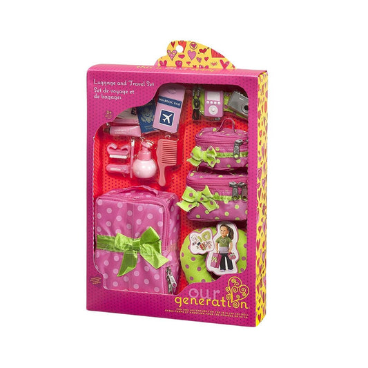Our Generation Luggage & Travel Set - Medaid International