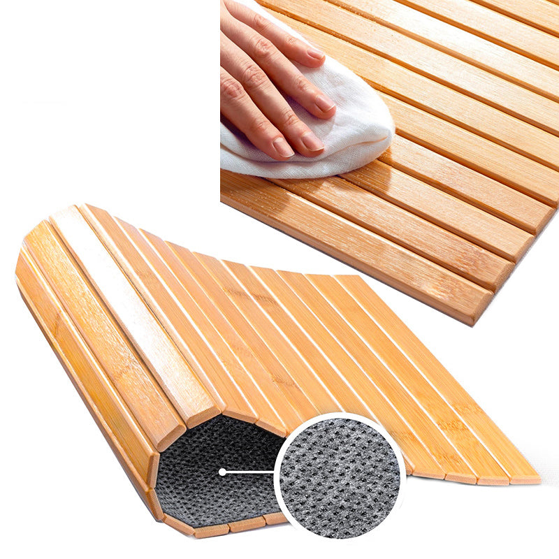 Bamboo Sofa Arm Tray Foldable Couch Protector and Armrest Tray with Non Slip Backing Sofa Tray and Organizer for Drink Snack Phone Laptop - Medaid