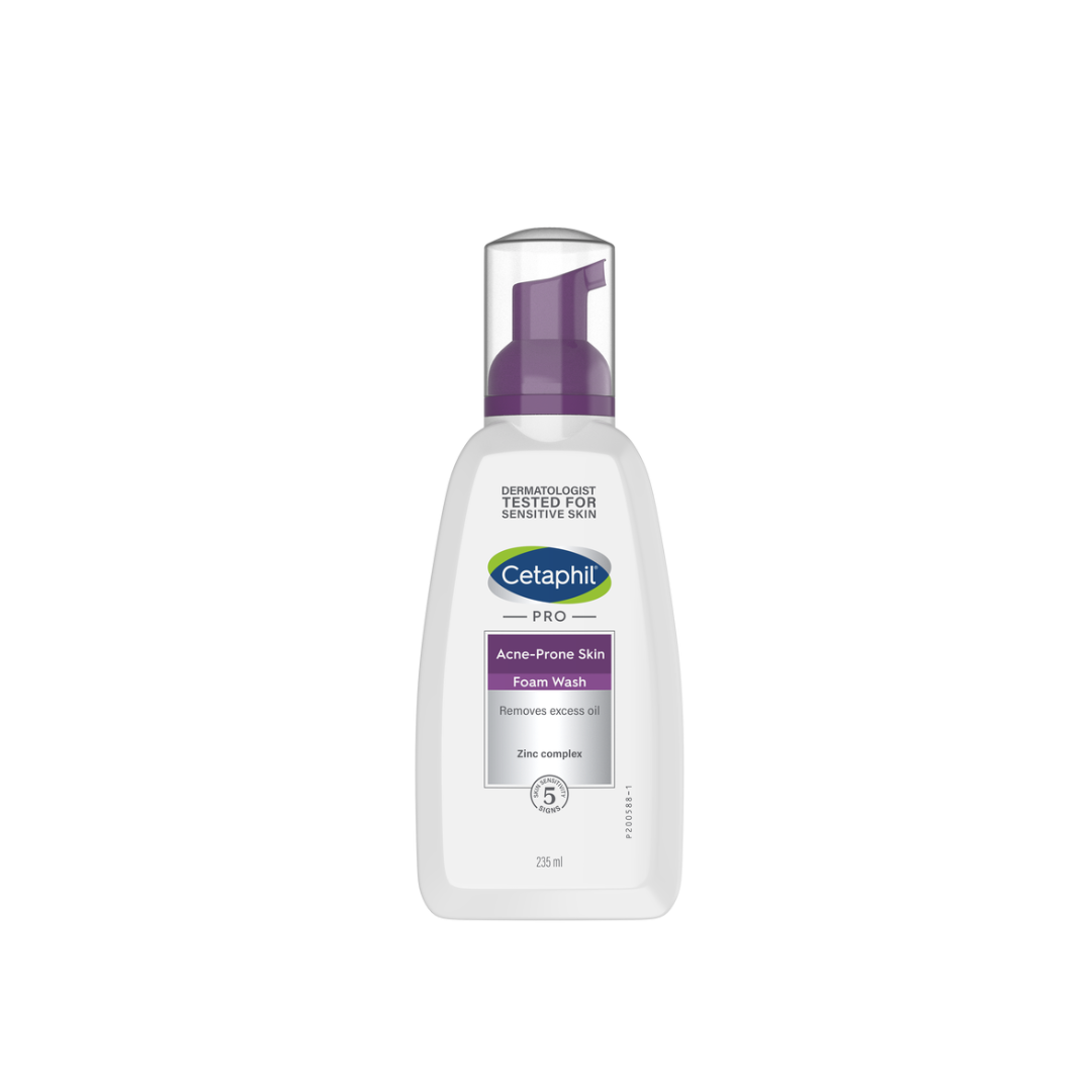 Cetaphil PRO Acne-Prone Skin Foam Wash 235ml - Medaid