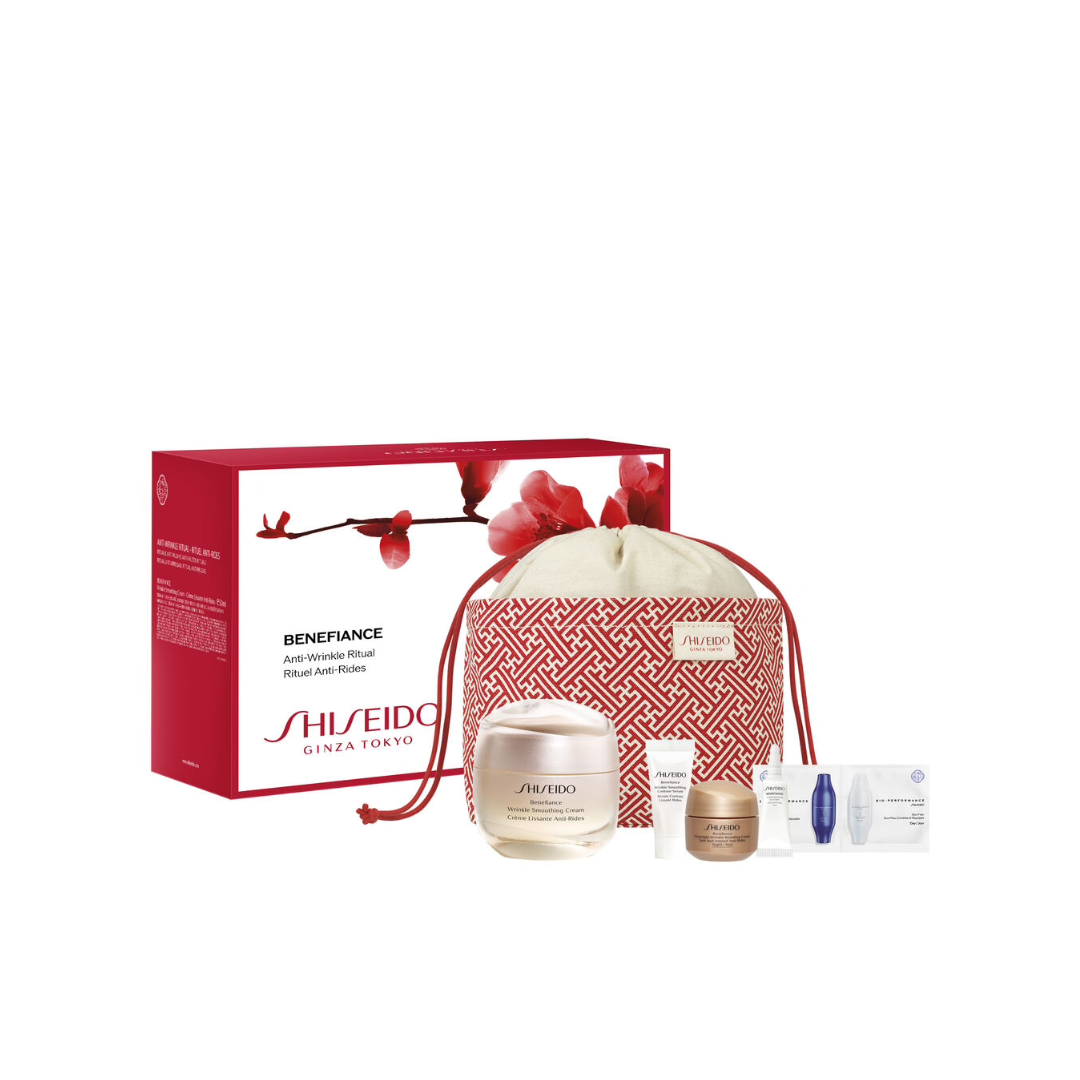 Shiseido Benefiance Wrinkle Smoothing Pouch Set - Medaid