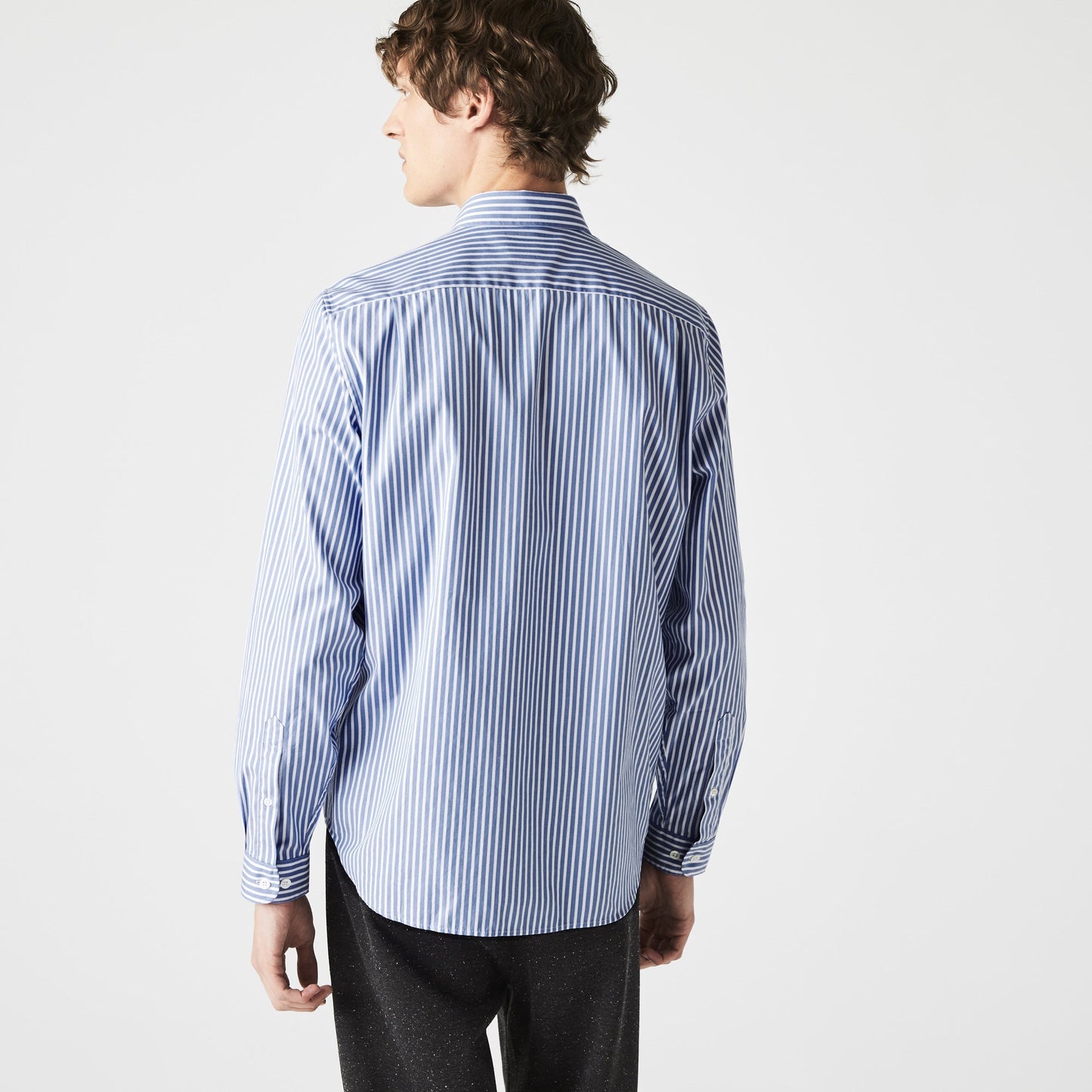 Men's Regular Fit Striped Cotton Shirt - CH2936 - Medaid International
