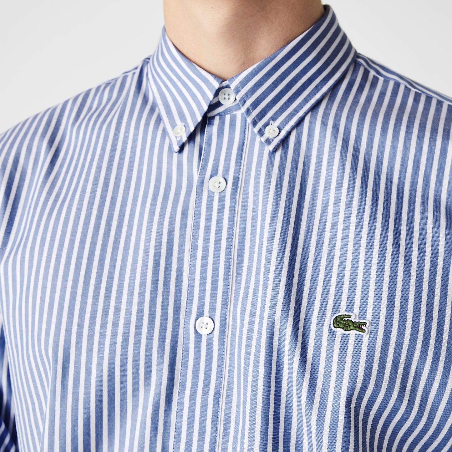 Men's Regular Fit Striped Cotton Shirt - CH2936 - Medaid International