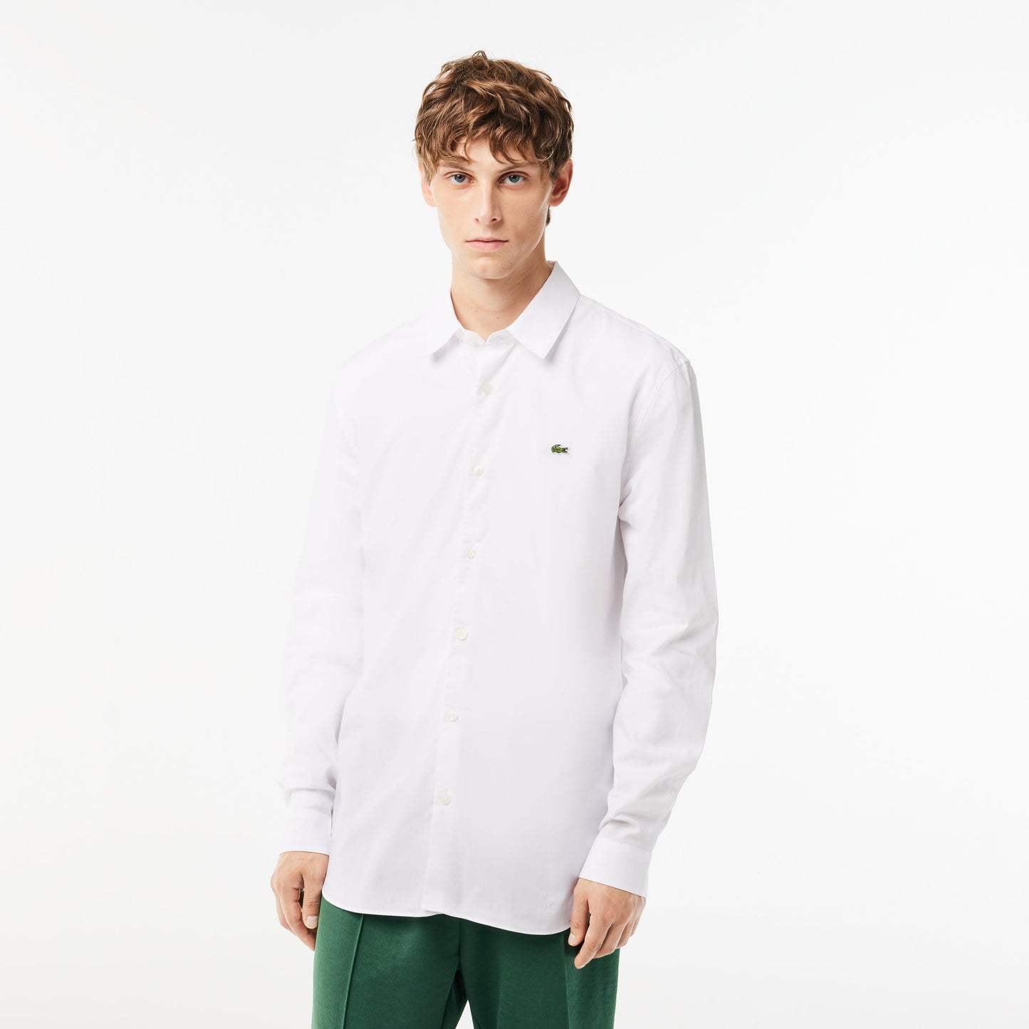 Slim Fit Stretch Cotton Poplin Shirt - CH5620 - Medaid International