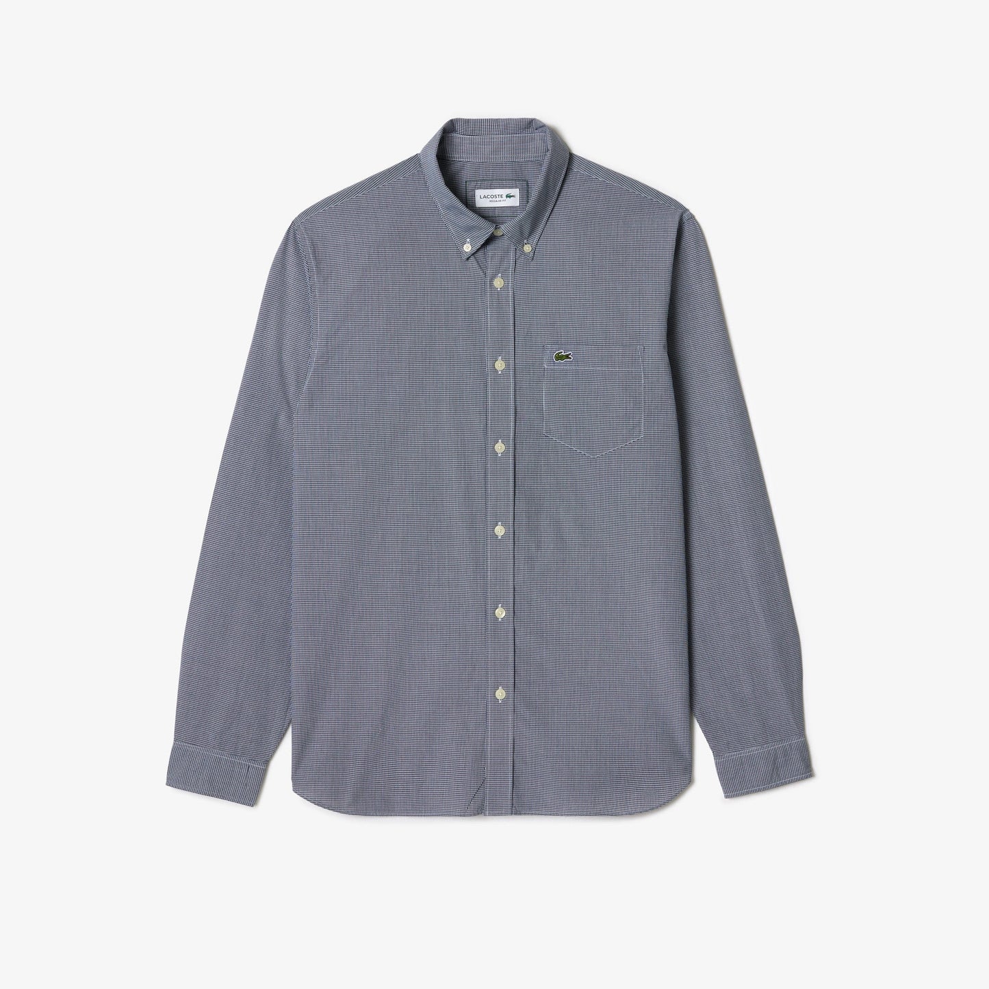 Regular Fit Gingham Poplin Shirt - CH5621 - Medaid International