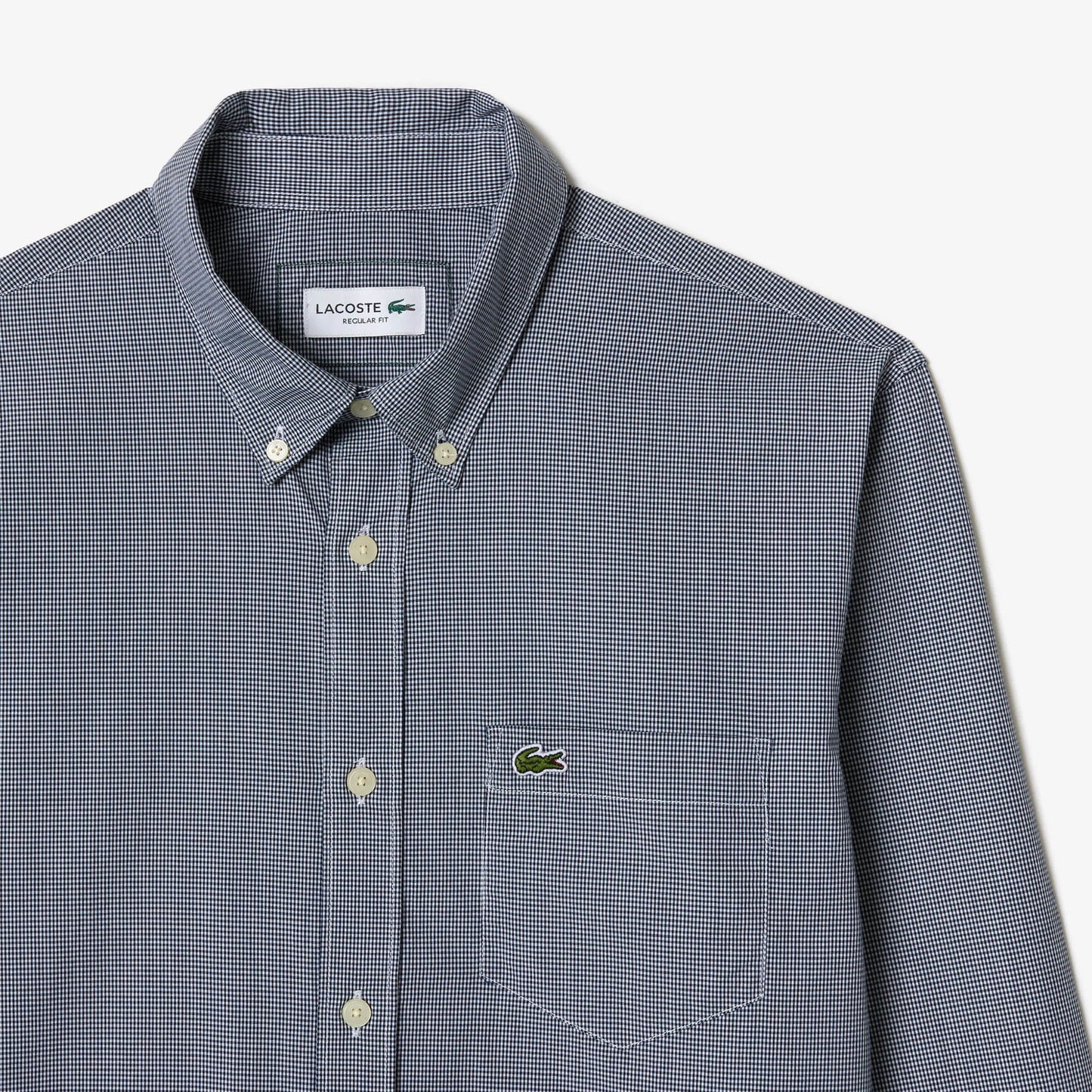 Regular Fit Gingham Poplin Shirt - CH5621 - Medaid International