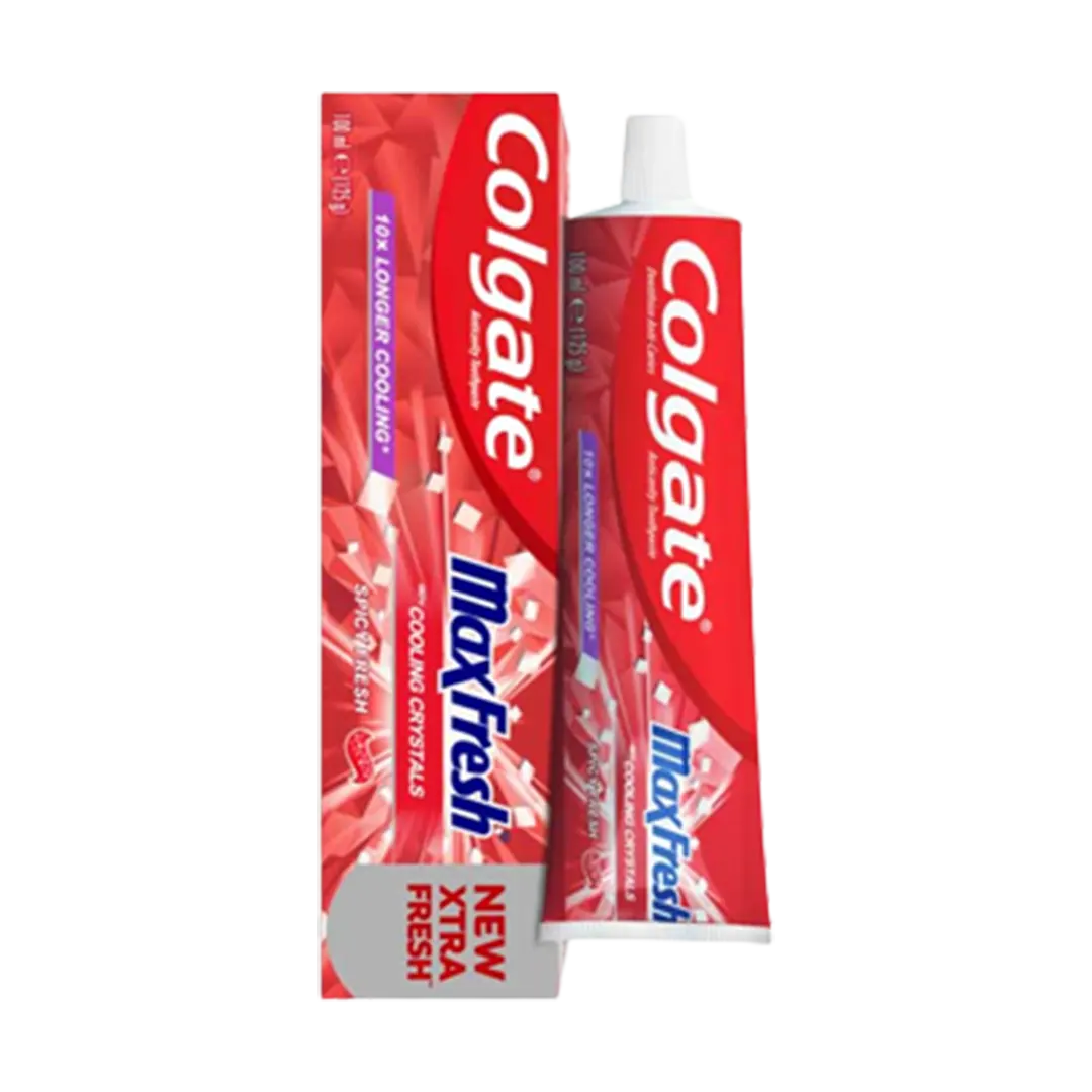 Colgate MaxFresh Cooling Crystals Spicy Fresh Toothpaste - 100ml - Medaid