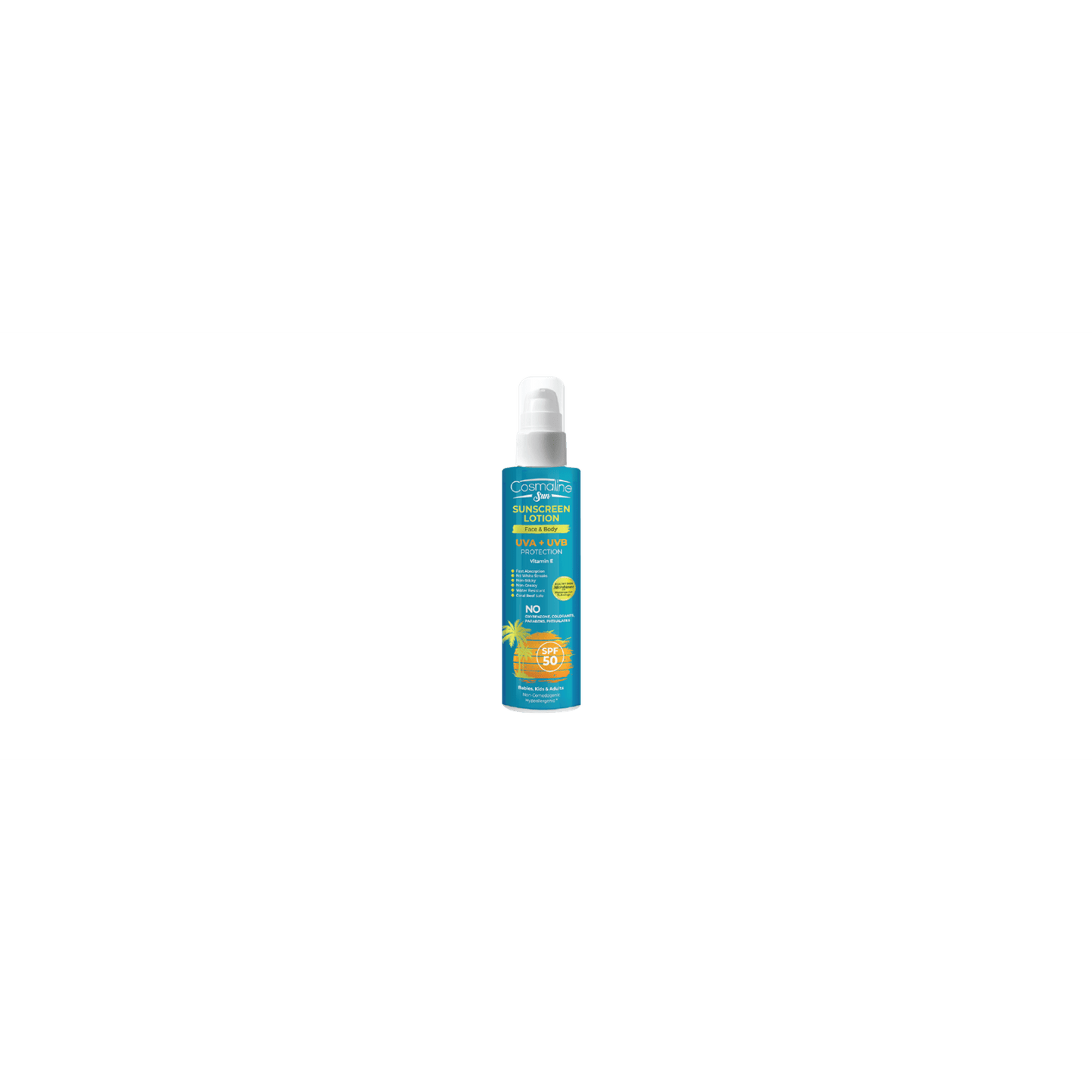 Cosmaline Sun Sunscreen Lotion SPF 50 - Medaid