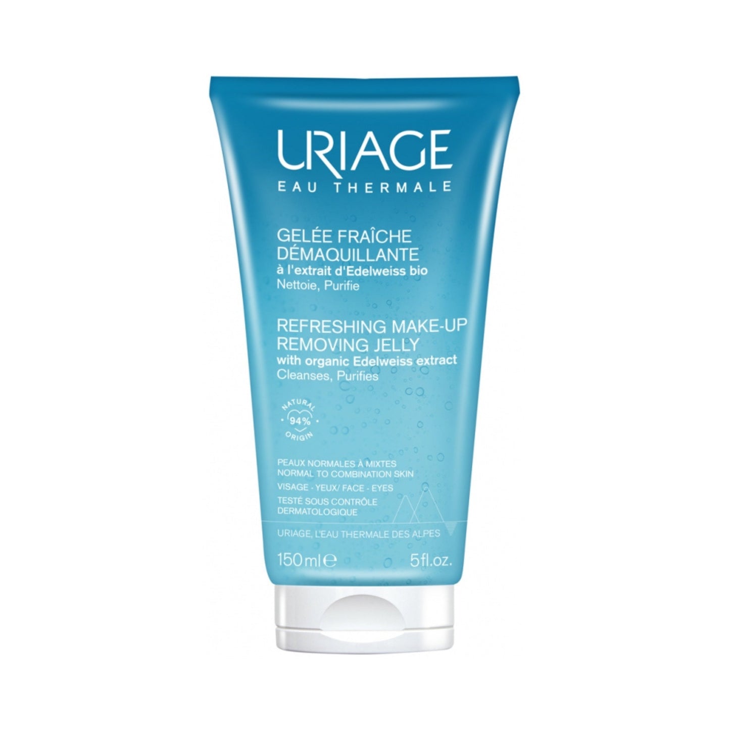 Uriage - Refreshing Make Up Removing Jelly 150ml - Medaid