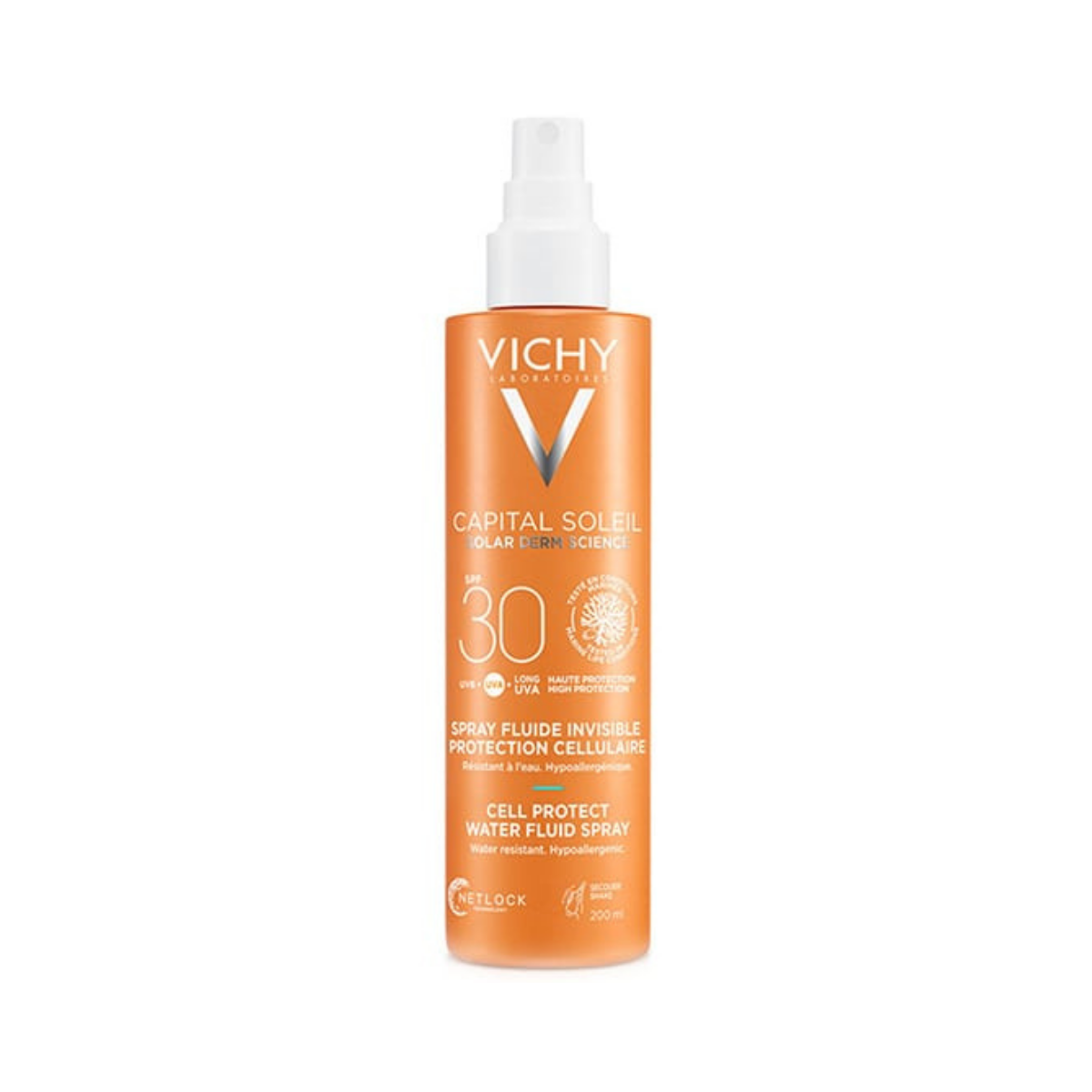 Vichy - Capital Soleil Water Fluid Spray SPF30 200ml - Medaid