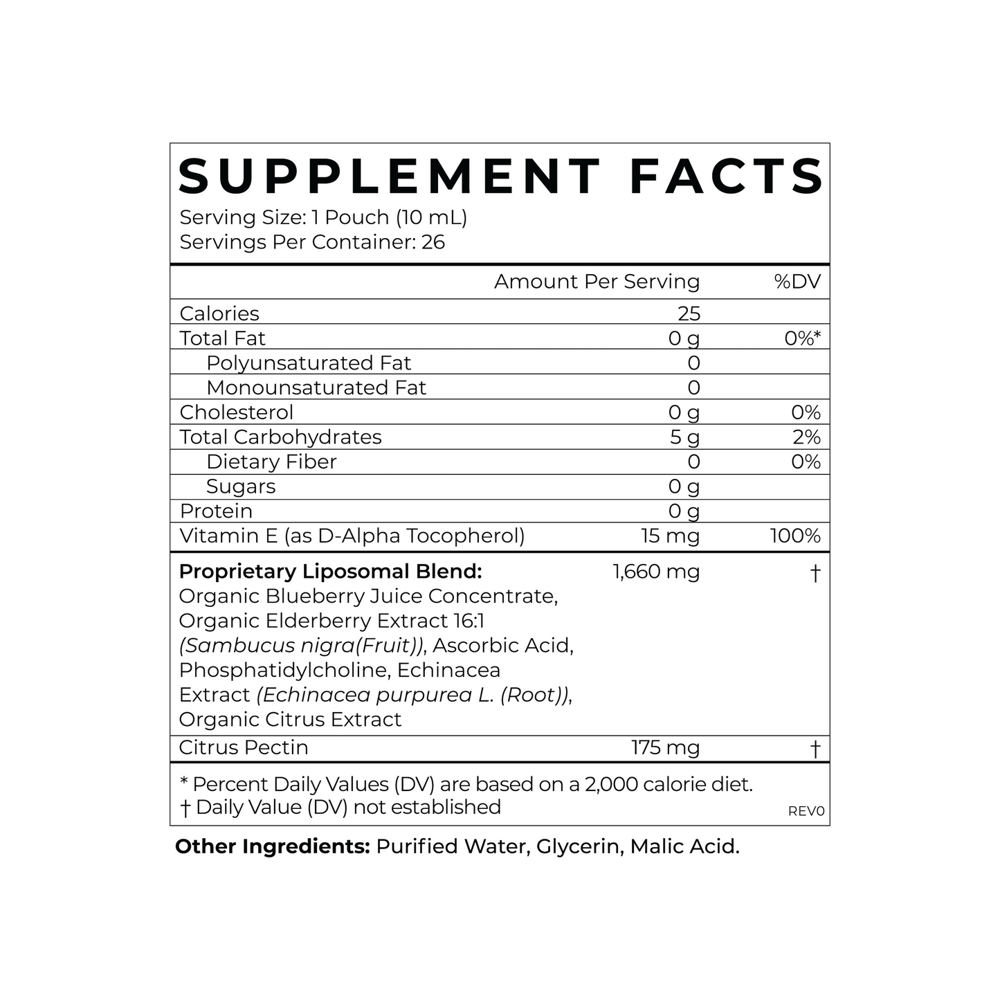 Liposomal Elderberry | CYMBIOTIKA - 26 pouches - Medaid