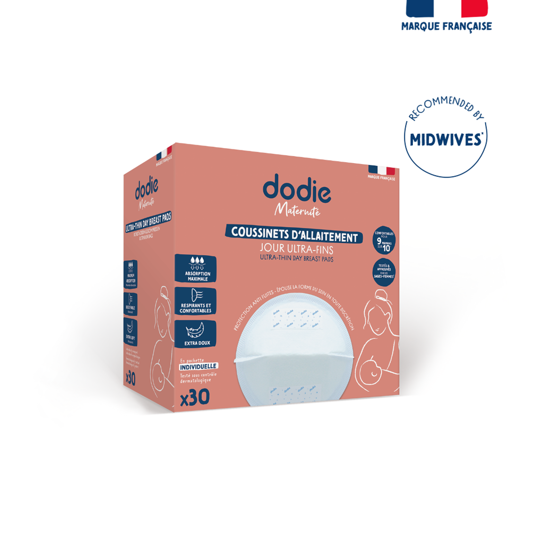 Dodie Nursing Pads Slim Day In Individual Pouch X30 - Medaid