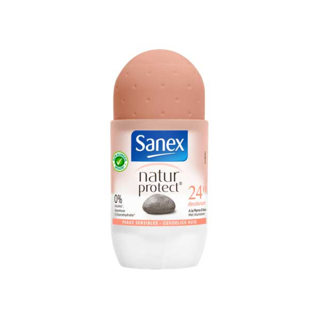 Sanex Roll-On Nature Protect Sensitive Skin 50ml - Medaid