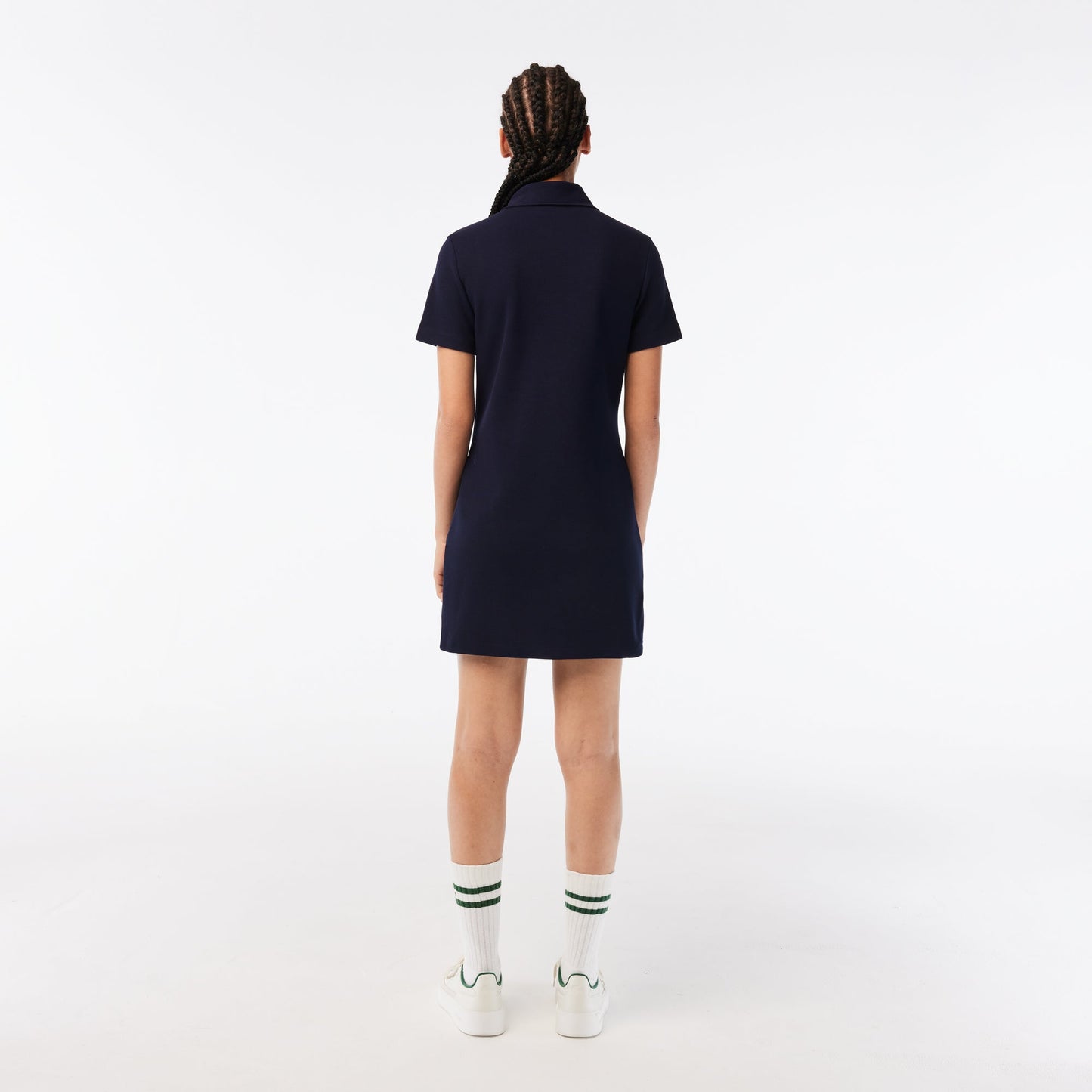 Women’s Lacoste Organic Cotton Buttoned Polo Dress - EF6922 - Medaid International