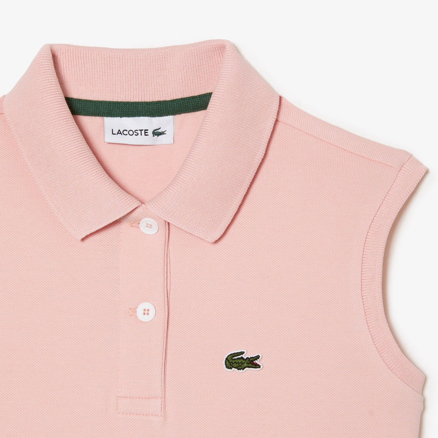Girls’ Lacoste Fit and Flare Stretch Piqué Polo Dress - EJ5297 - Medaid International