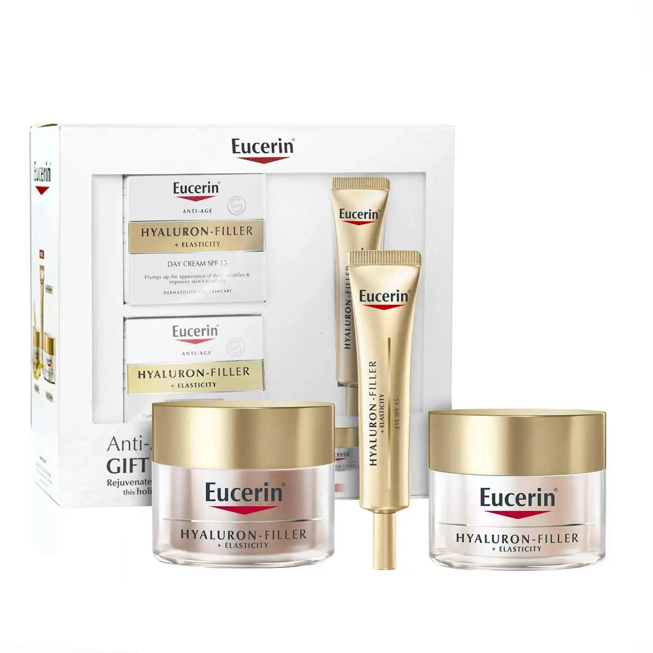 Eucerin Hyaluron-Filler + Elasticity SPF 15 Bundle