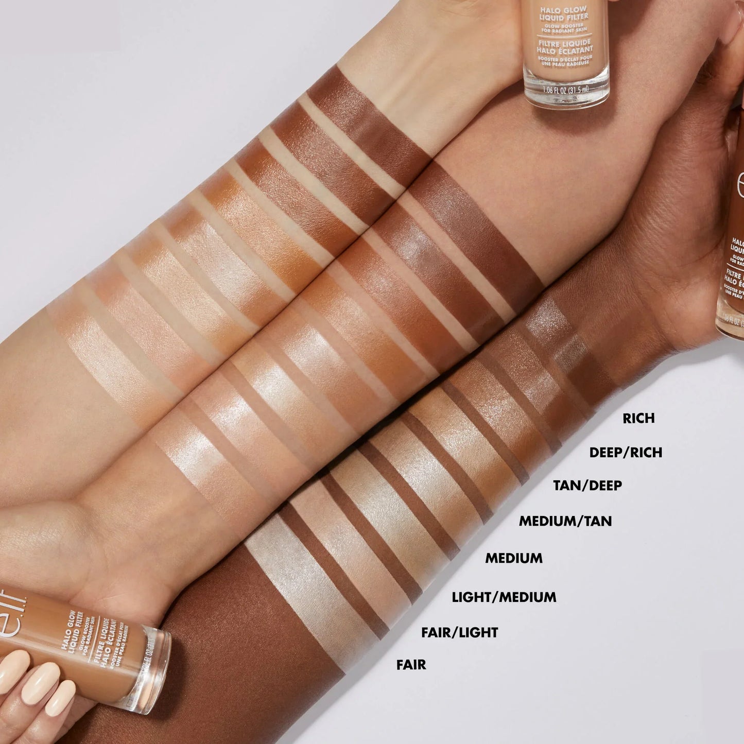 Elf Halo Glow Liquid Filter Foundation 31.5ml - Medaid