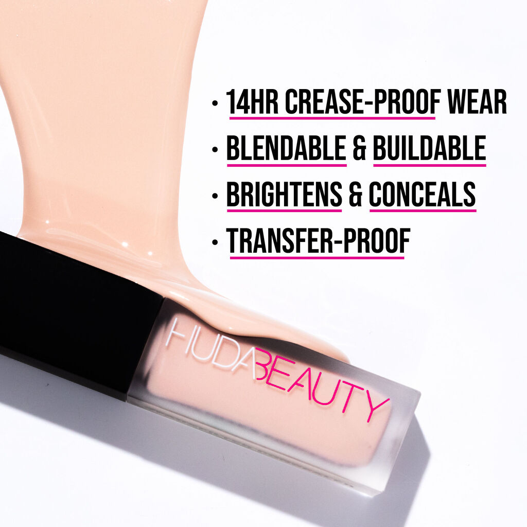 HUDA BEAUTY #FAUXFILTER LUMINOUS MATTE BUILDABLE COVERAGE CREASE PROOF CONCEALER (Royal Icing) - Medaid - Lebanon