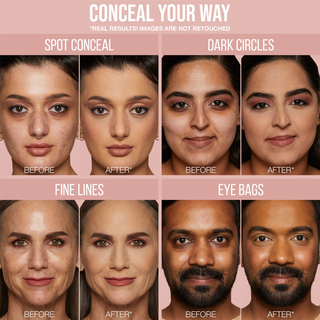HUDA BEAUTY #FAUXFILTER LUMINOUS MATTE BUILDABLE COVERAGE CREASE PROOF CONCEALER (Royal Icing) - Medaid - Lebanon