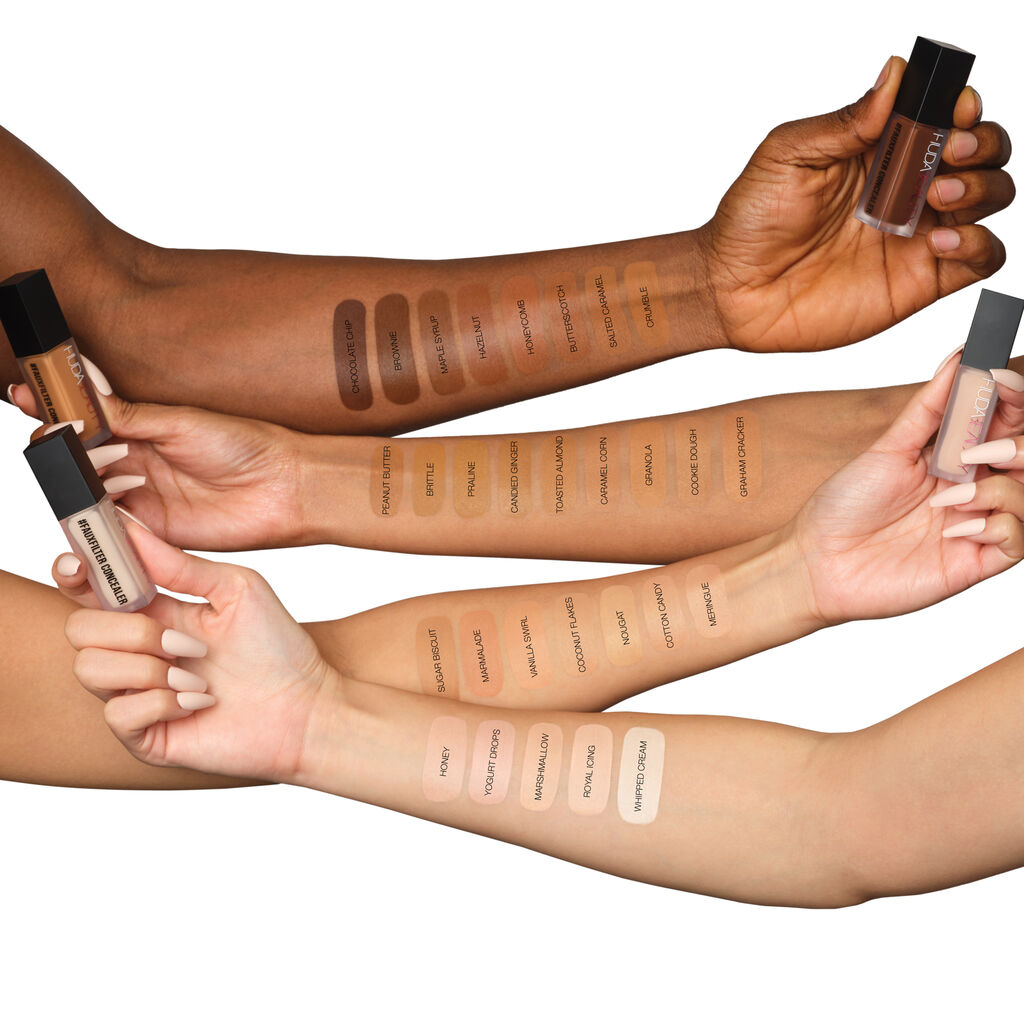 HUDA BEAUTY #FAUXFILTER LUMINOUS MATTE BUILDABLE COVERAGE CREASE PROOF CONCEALER (coconut flakes) - Medaid - Lebanon