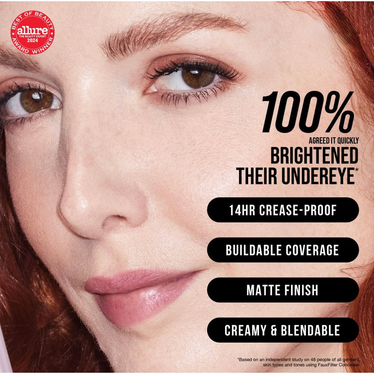 Huda Beauty #FauxFilter Luminous Matte Concealer (Yogurt Drops) - Medaid