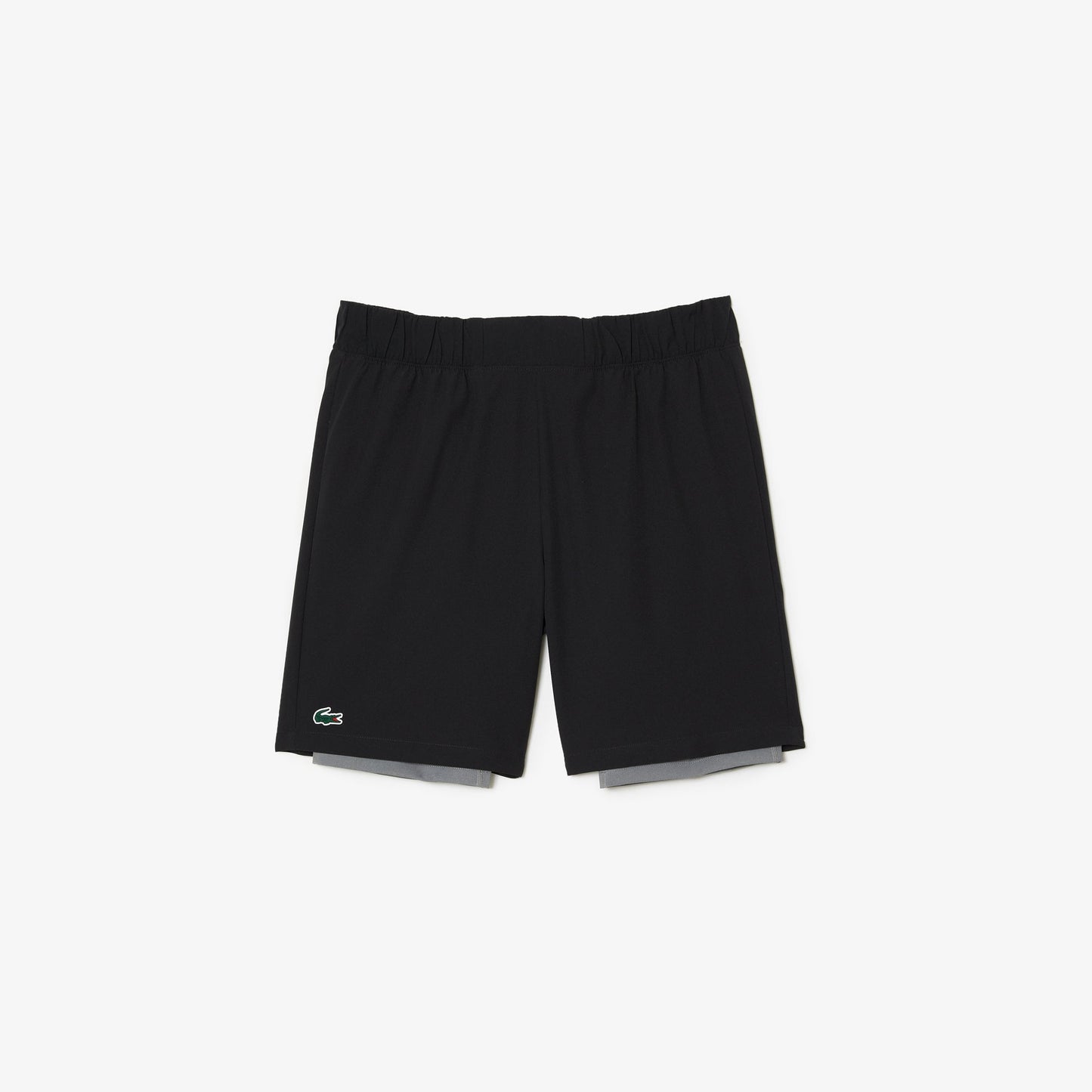 Mens Two-Tone Lacoste Sport Shorts with Built-in Undershorts - Medaid International