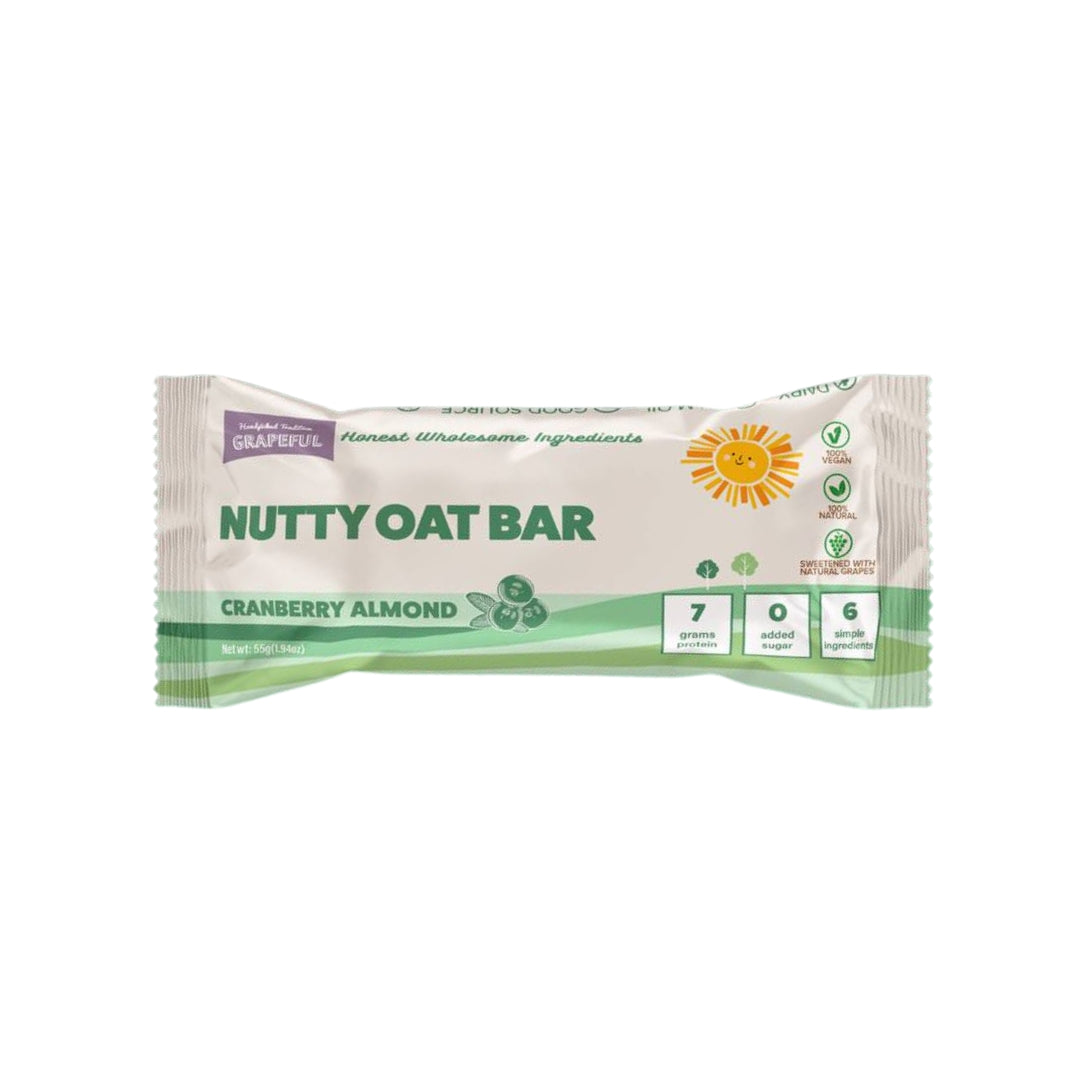 Nutty Oat Bar Cranberry Almond - Medaid